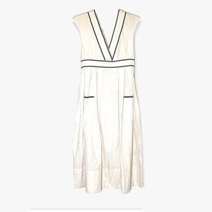 Polka Dot Print Retro Sleeveless Midi Dress